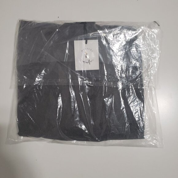 NWT Measure & Made Classic Front Zip Trouser Pant in Gray - Size 20.1 Short - Picture 5 of 8